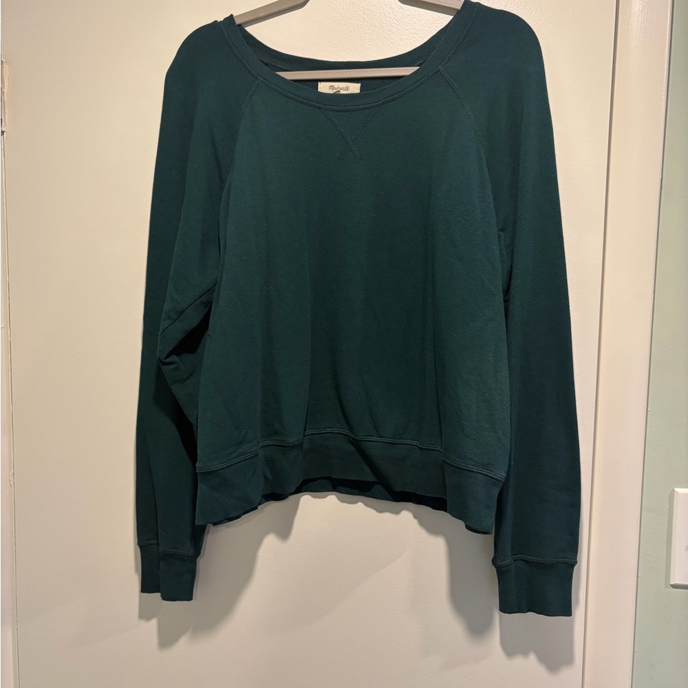 Madewell Deep Green Long Sleeve Top
